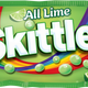 all lime skittle bag